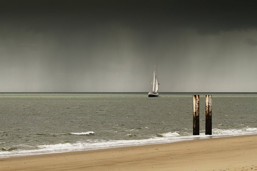 Driemasterschoener &quot;de Eendracht&quot; von Abra van Vossen