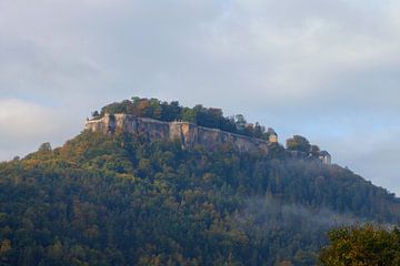 View of the Königstein Fortress by t.ART