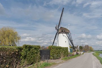 Moulin à vent de Kooiwijk à Oud-Alblas