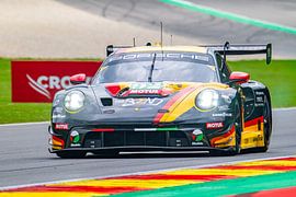 Porsche 911 GT3 R racecar at Spa Francorchamps by Sjoerd van der Wal Photography