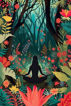 Meditation in the Forest by Whale & Sons