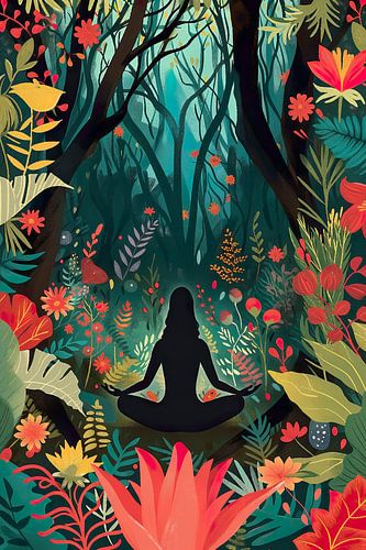 Meditation in the Forest