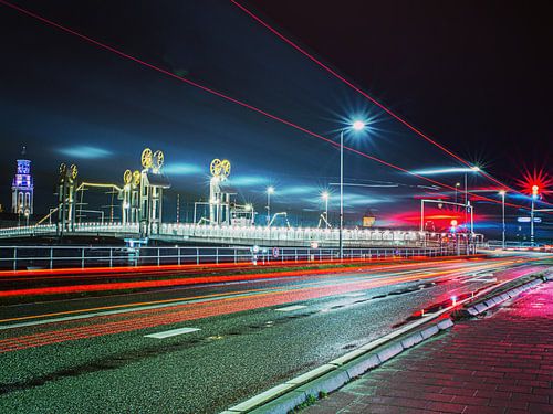 Le pont de la ville à Kampen