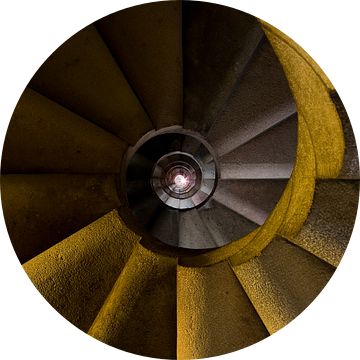 Sagrada Família staircase van Michiel Mos