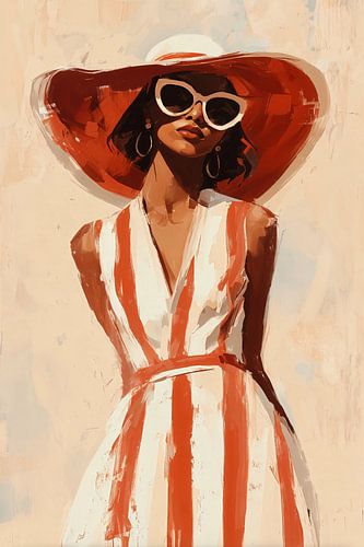 Retro Elegance in Terracotta no.5