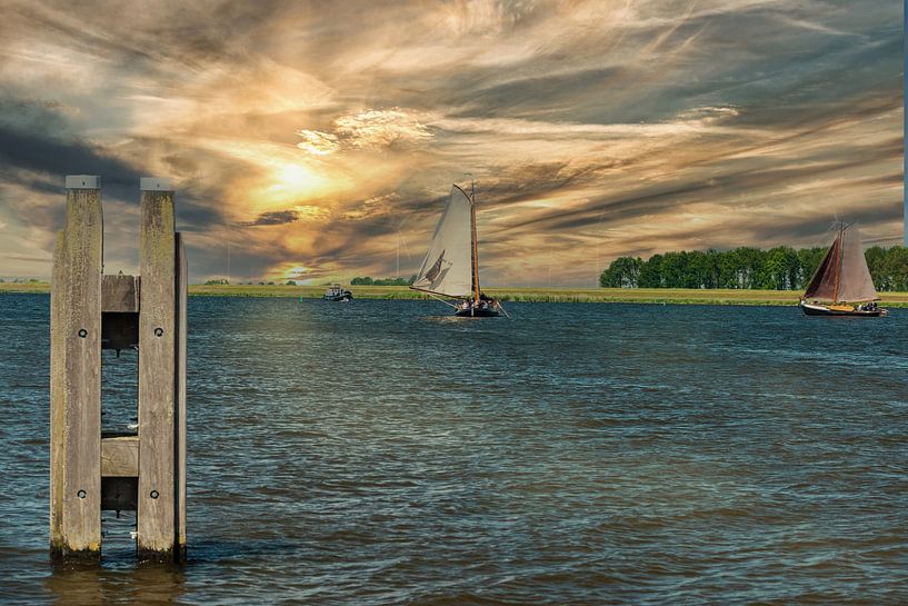 Botters for Spakenburg by Brian Morgan