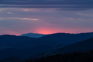 Coucher de soleil en Forêt-Noire | Allemagne