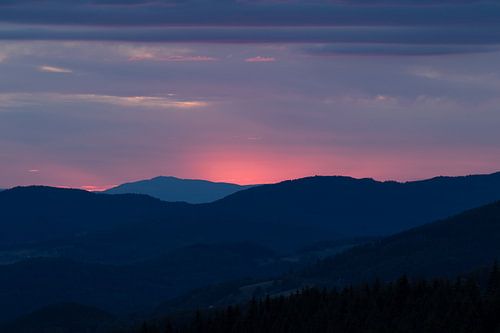 Zonsondergang in Schwarzwald | Duitsland
