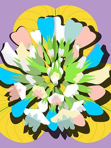 Pop Art Blumen
