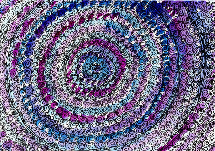 Circles of love and trust by MY HAPPY SOUL ART