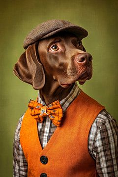 German Shorthair by Poster Art Shop