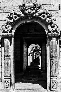 Doorzicht Tempel