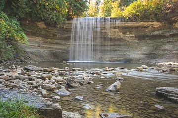 Chute d'eau Bridal Veil, île Manitoulin sur Marjolijn Barten