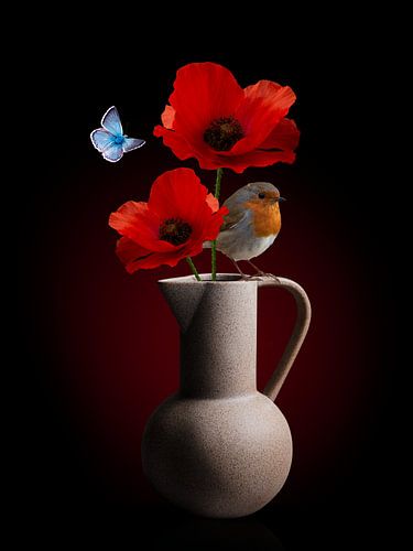 Royal Love bloem stilleven van Sander Van Laar