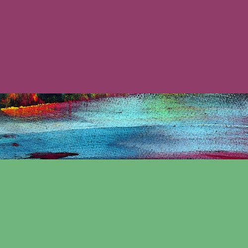 Abstracte kleurvlakken / Krachtlijnen 4