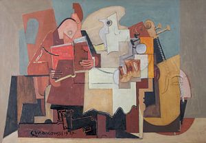 Louis Marcoussis - Der Leser (1937)