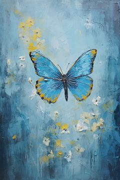 Schilderij Vlinder van De Mooiste Kunst