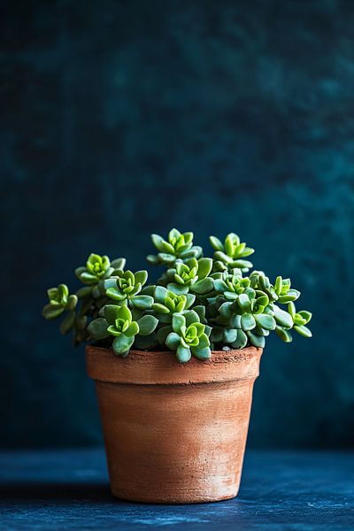 Vetplant in terracotta pot van Imperial Art House