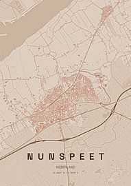Nunspeet Plattegrond van Stef van Campen