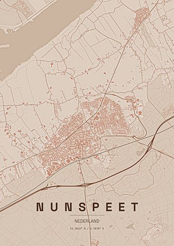 Nunspeet Plattegrond