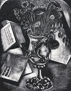 Blumenstrauß, Paul Nash - 1927
