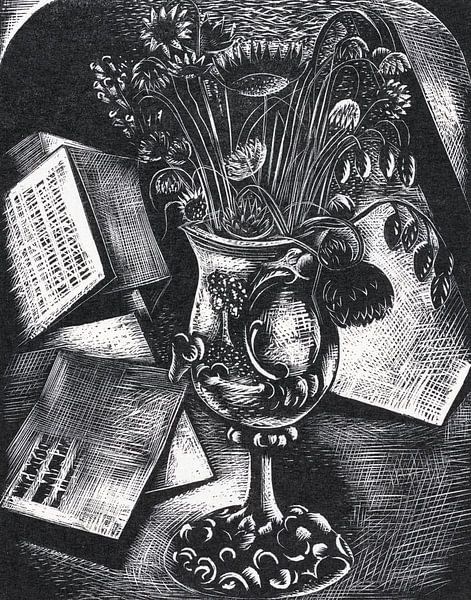 Boeket, Paul Nash - 1927 van Het Archief