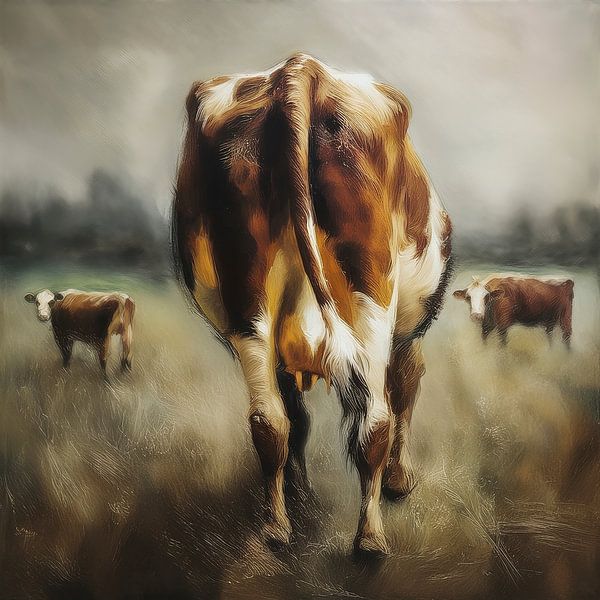 Het achterste van een koe van Marjolein Deelen