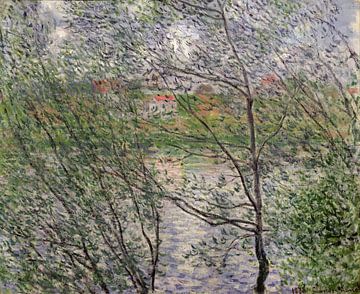 Claude Monet,The Banks of the Seine