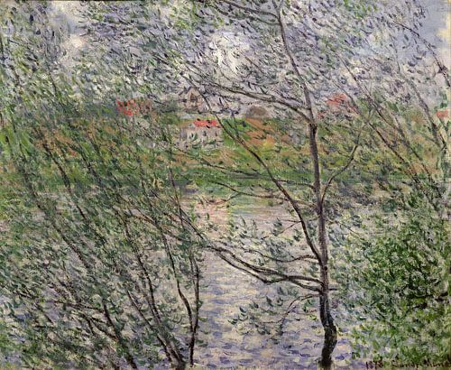 Claude Monet,De oevers van de Seine