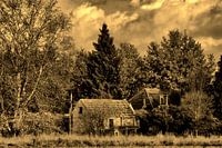 Nostalgisches Häuschen am Waldrand