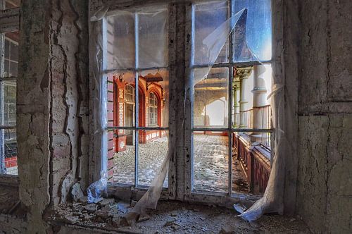 Urbex in Beelitz Heilstätten, Berlijn. 