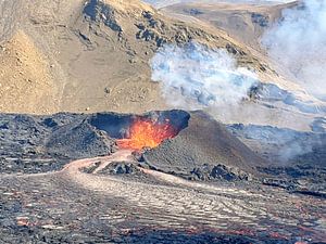 Volcano on Iceland by Gert-Jan Siesling