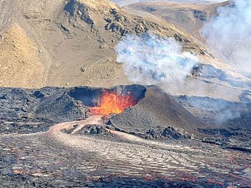 Vulkan auf Island von Gert-Jan Siesling