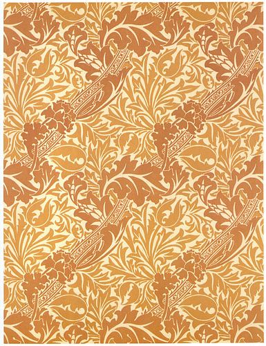 William Morris - Bruges design (for wallpaper)