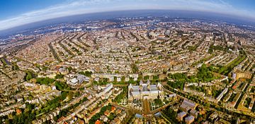 Amsterdam in Panorama from the Air | 2015 by Robbert Frank Hagens