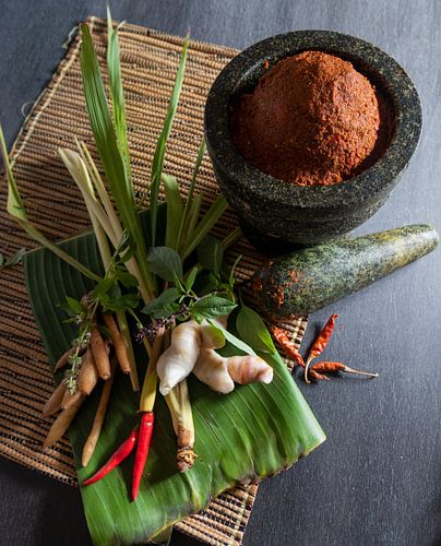 Thaise keuken stilleven