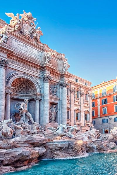 Trevi Fountain by Manjik Pictures