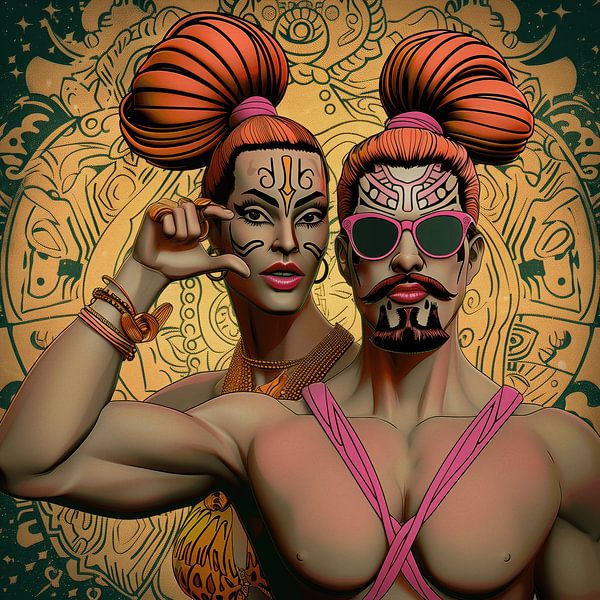 Partygänger von Ton Kuijpers