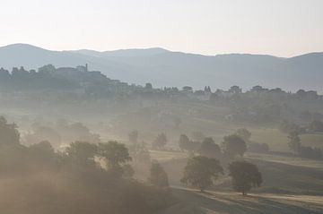 Erwachende Landschaft, Sabina, Italien