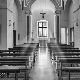 Église avec lumière incidente sur Humphry Jacobs