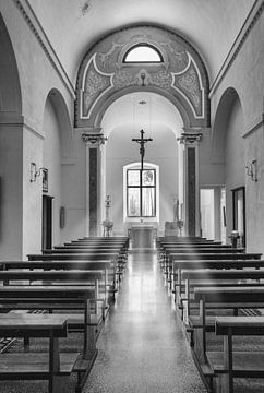 Église avec lumière incidente