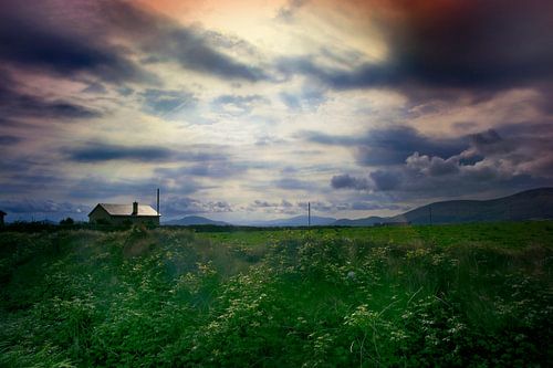 Wachen Sie in Valentia Insel, Irland auf