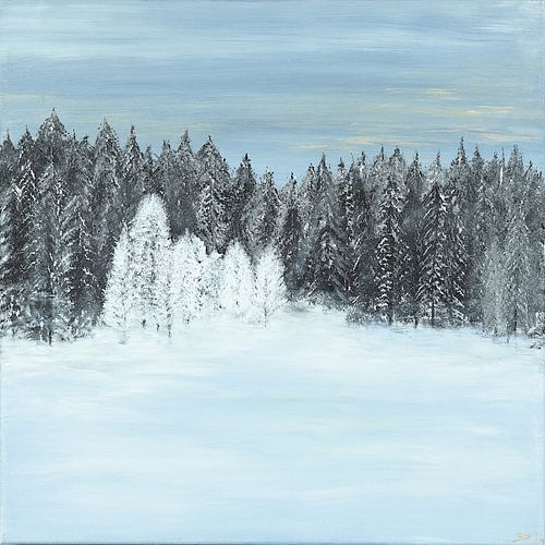 Winterwald von silke.art - Silke Hemelt -