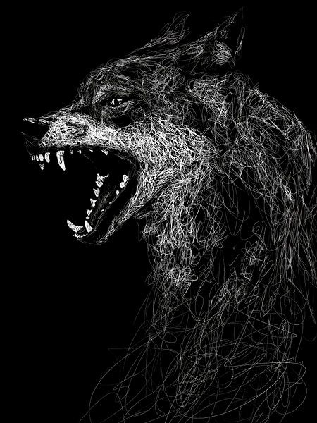 Wolf by Yoga Pranata