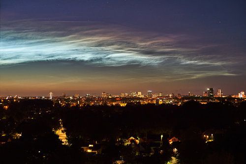 Luminous clouds near Utrecht