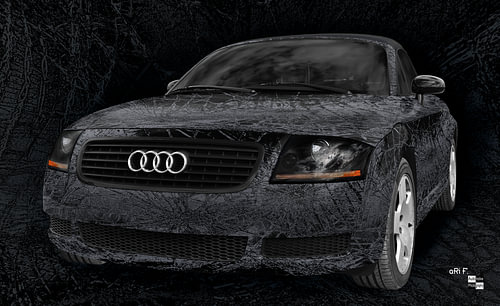 Audi TT 8N Art Car