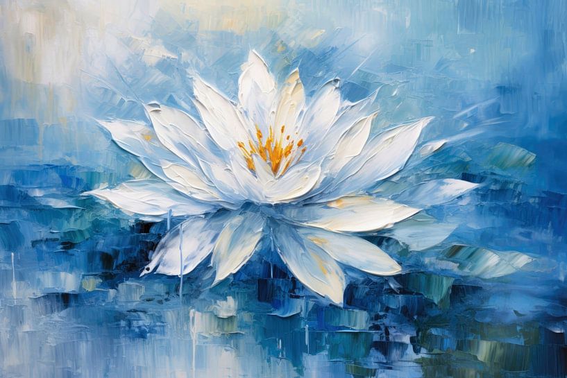 White water lily by ARTemberaubend