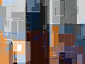 Stadskern. (City-Art) van SydWyn Art thumbnail
