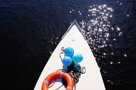 Colourful tip of boat from above by Hans Winterink thumbnail
