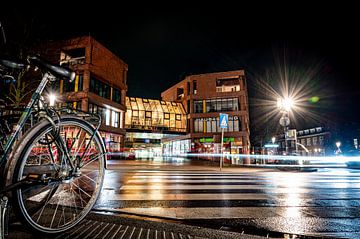 Münster bij nacht van Foto Oger